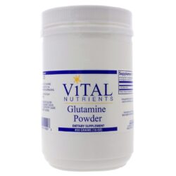 Vital Nutrients L-Glutamina em Pó 454g - Suporte Imunológico e Recuperação Muscular
