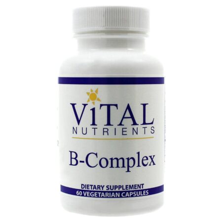 Vital Nutrients, Complexo B - 60 Cápsulas Vegetais