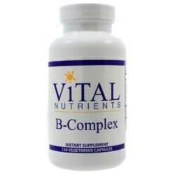 Vital Nutrients B-Complex - 120 Cápsulas Vegetarianas para Energia e Bem-Estar
