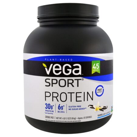 Vega Sport, Proteína - Baunilha - 4.07 lbs (1.85Kg)