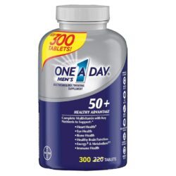 One-A-Day Multivitamínico Masculino 50+ 300 Tabletes: Energia e Saúde Renovada
