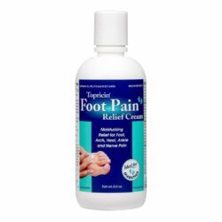 Topricin Foot Therapy Cream 8 oz: Alívio Profundo para Pés Secos e Rachados