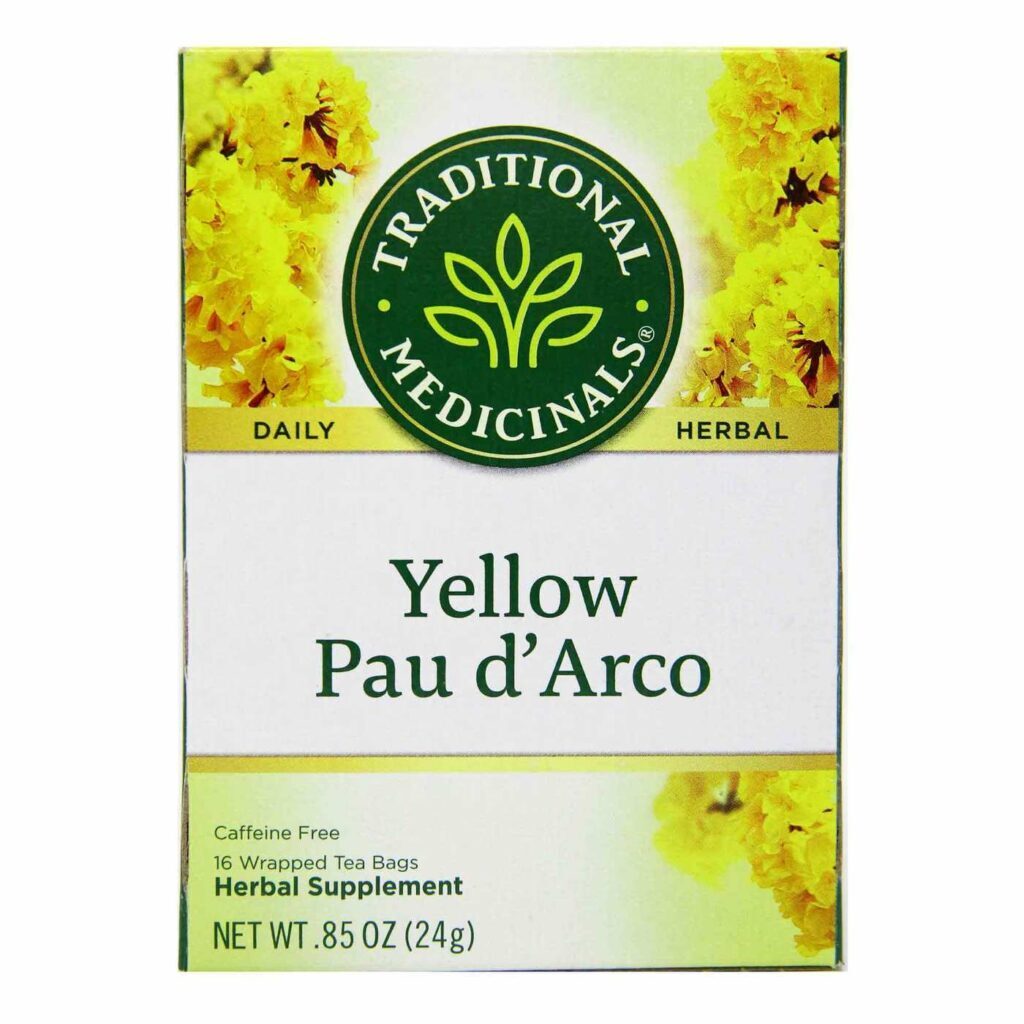 Chá de Pau D'Arco Traditional Medicinals - 16 Saquinhos para Bem-Estar Natural