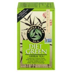 Triple Leaf Tea, Chá Verde Diet - 20 Saquinhos para Bem-Estar e Saúde no Brasil