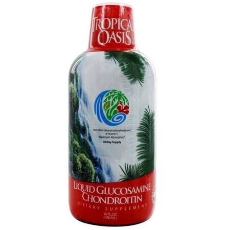 Tropical Oasis Glucos / chond W Msm Vit C 16 onças