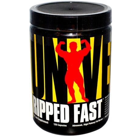 Universal Nutrition, Ripped Fast - Queimador de Gordura - 120 Cápsulas