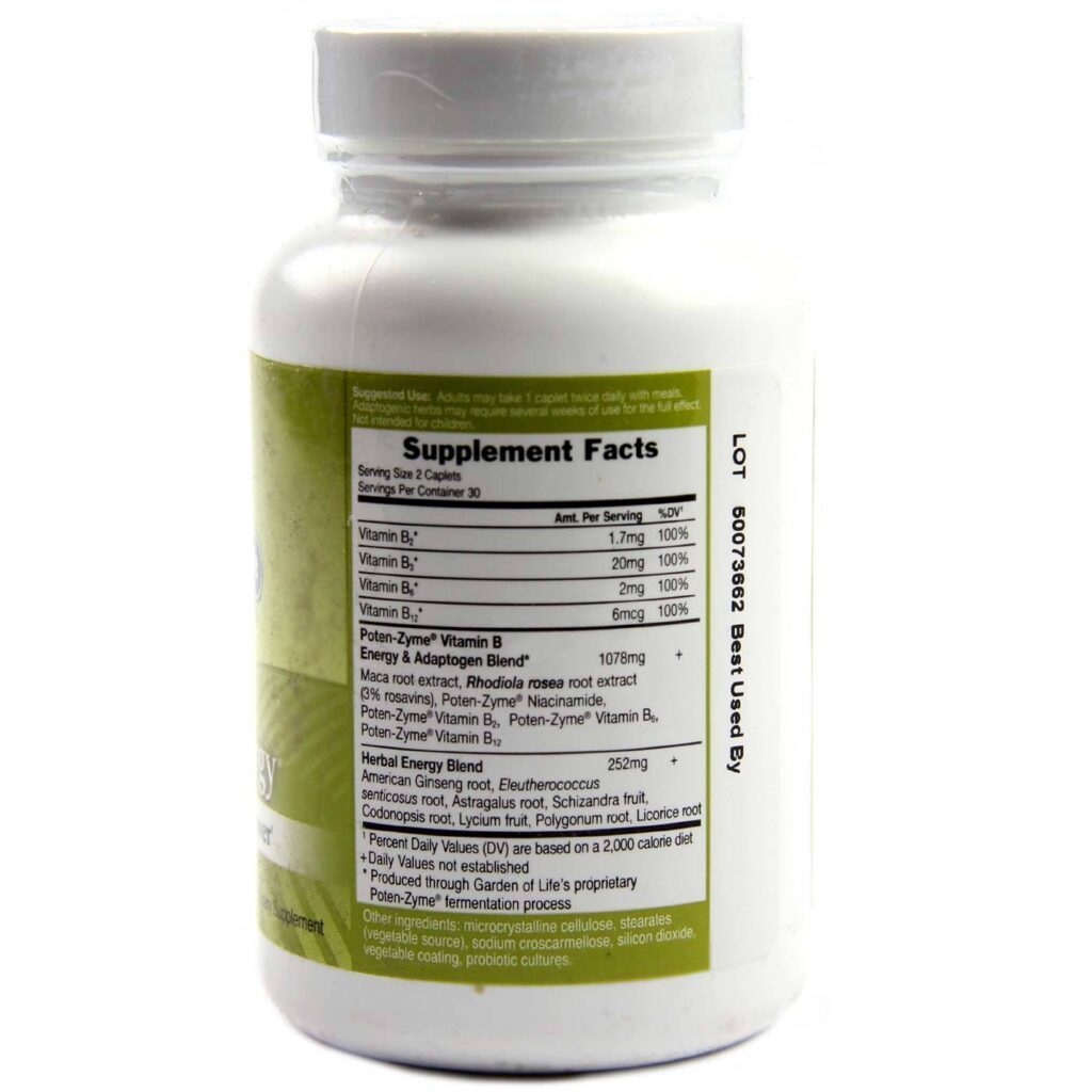 Garden of Life Clear Energy® Força da Mente e do Corpo - 60 Cápsulas - Imagem 2