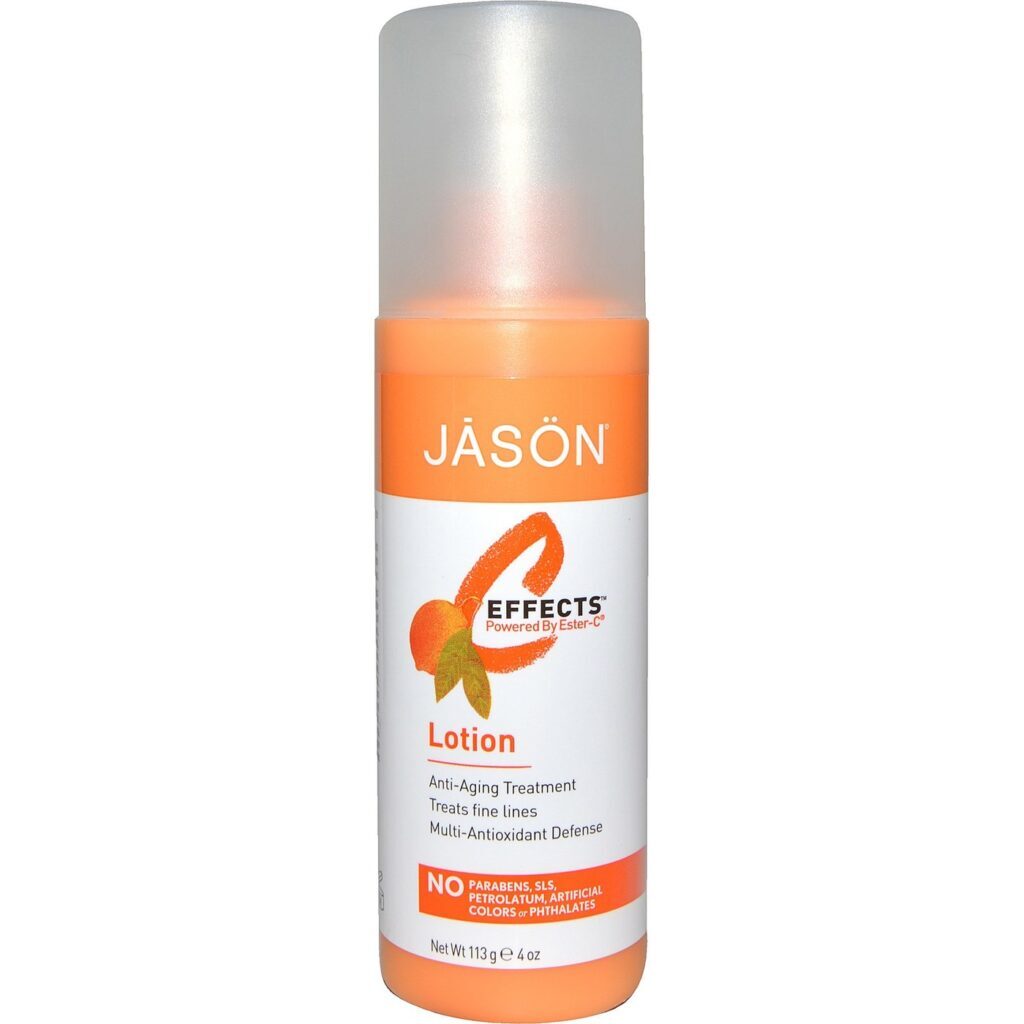 Jason Natural Cosmetics Effects™ Loção Ester C 113g - Pele Radiante e Nutrita