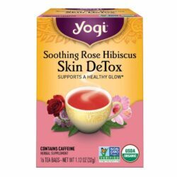 Yogi Tea Chá Mistura Detox Pele 16 Saquinhos Orgânico