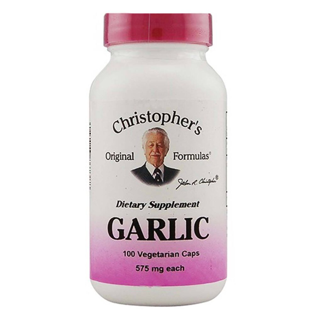 Dr. Christophers Alho 100 Cápsulas: Poder Natural para sua Saúde