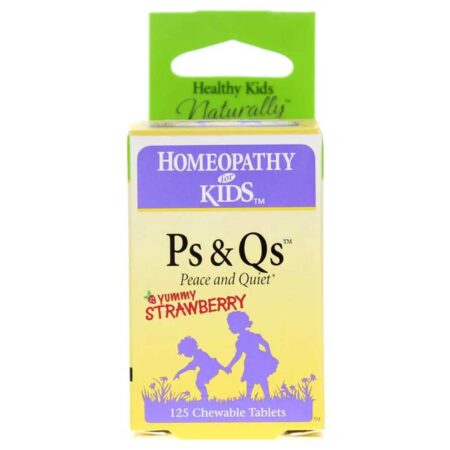 Herbs for Kids P's Q's Strawberry - 125 Chewable Tablets