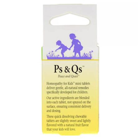 Herbs for Kids P's Q's Strawberry - 125 Chewable Tablets - Image 3