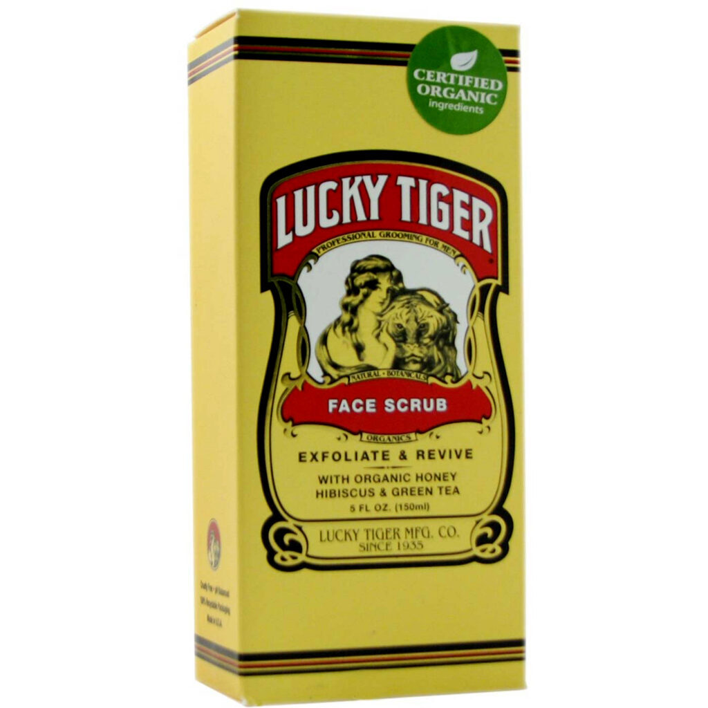 Lucky Tiger Rosto Scrub 142g: Renovação Profunda para Sua Pele
