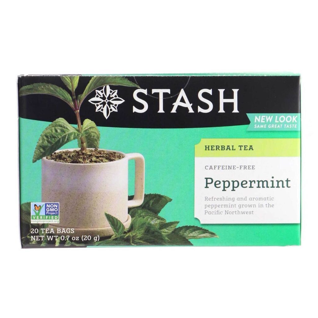 Stash Tea Chá de Hortelã-pimenta - 20 Saquinhos Refrescantes - Imagem 3
