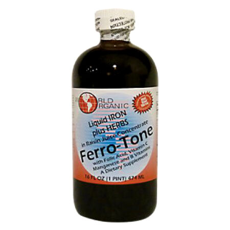 World Organic, Ferro-Tone - 474 ml