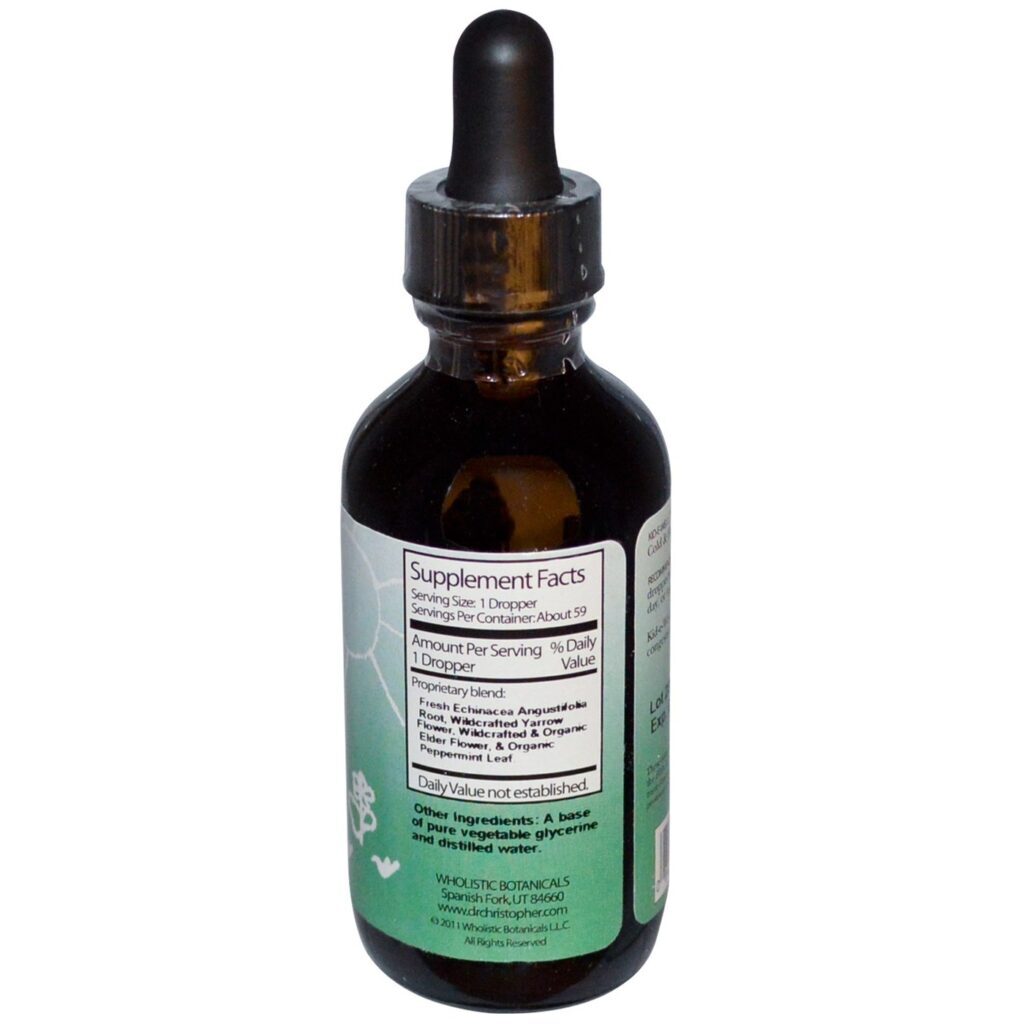 Dr. Christophers Kid-E-Well™ Fórmula Gripes e Resfriados 60mL - Alívio Natural para Crianças - Imagem 2