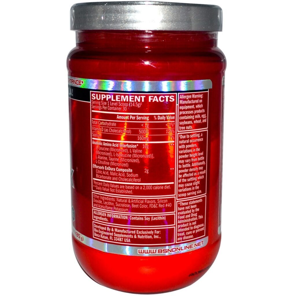 BSN Amino X Ponche de Frutas 435g: Recuperação Muscular e Energia para o Brasil - Imagem 2