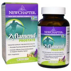 New Chapter Zyflamend Próstata 60 Cápsulas: Saúde da Próstata com Fórmulas Naturais