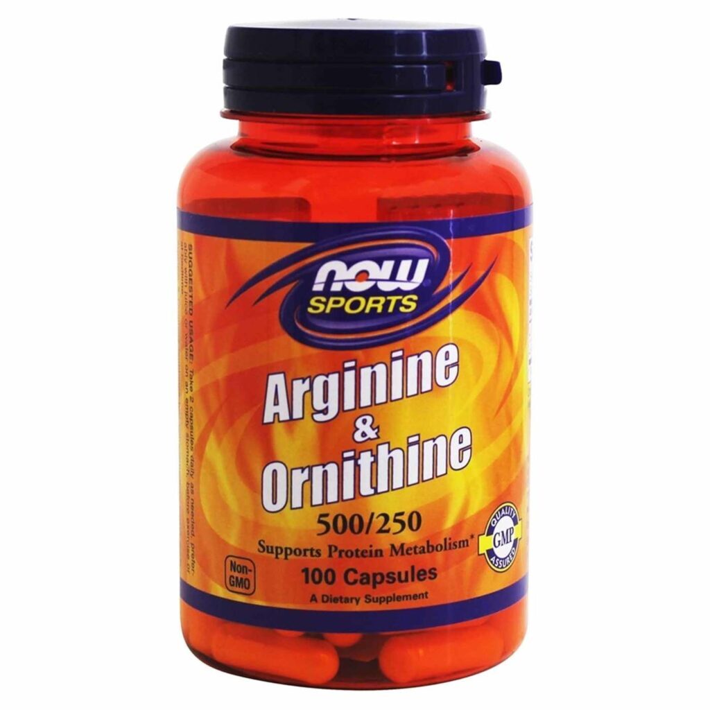 Now Foods L-Arginina 500 mg e Ornitina 250 mg - 100 Cápsulas para Performance e Bem-Estar no Brasil
