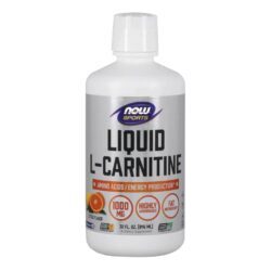 Now Foods L-Carnitina 1000 mg Líquido Sabor Citrus 946ml - Energia e Desempenho