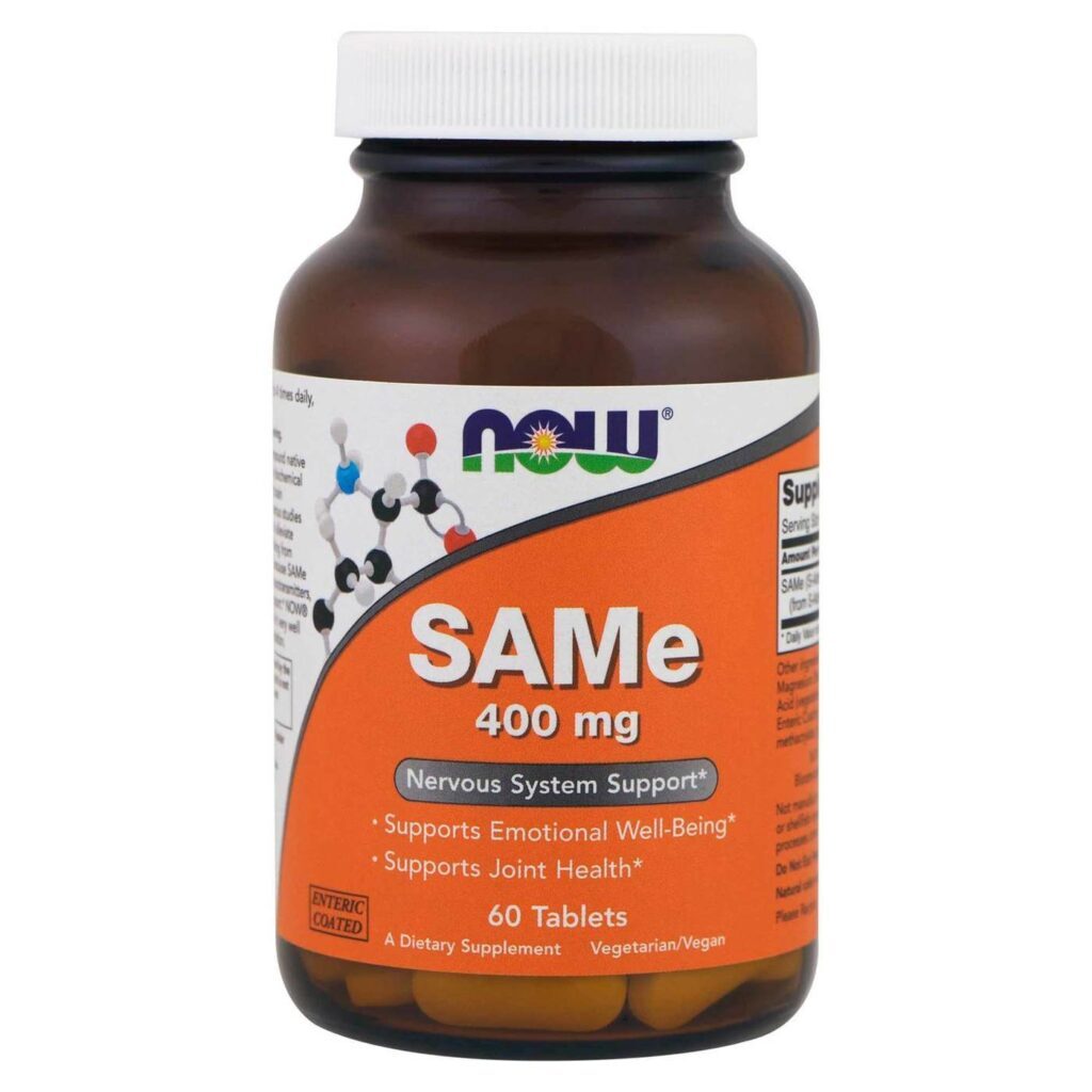 SAMe 400 mg Now Foods 60 Tabletes: Bem-Estar e Saúde Hepática no Brasil