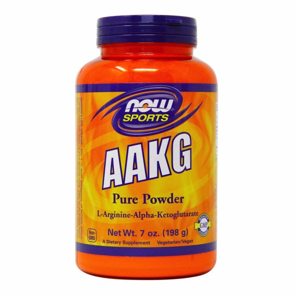 Now Foods AAKG em Pó 100% Puro - 200g: Sua Fonte de Arginina Alfa-Cetoglutarato para Desempenho e Recuperação