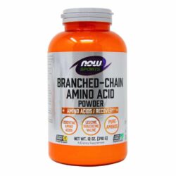Now Foods BCAAs em Pó: Aminoácidos Essenciais para Recuperação Muscular - 340g