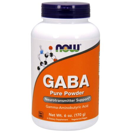 Now Foods, GABA 500 mg Pó - 170 g