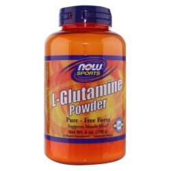 Now Foods L-Glutamina em Pó 100% Pura - 170g: Recuperação e Bem-Estar Muscular