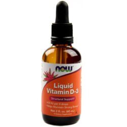 Vitamina D Líquida 400 UI Now Foods 60 ml: Essencial para Saúde Óssea e Imunidade no Brasil