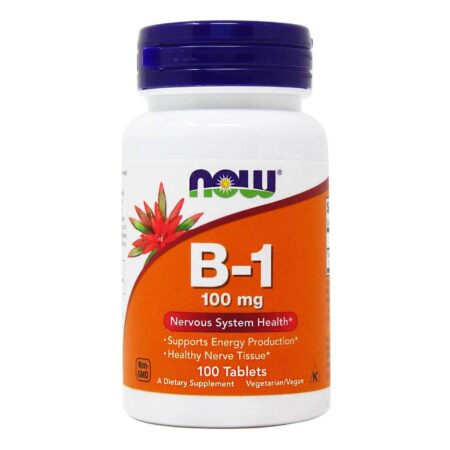 Now Foods, Vitamina B-1 100 mg - 100 Tabletes