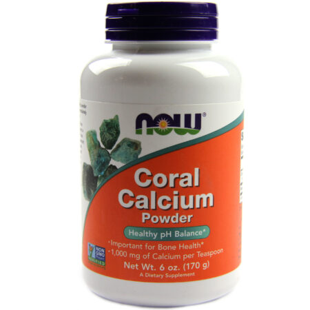 Now Foods, Cálcio Coral em Pó - 170 g