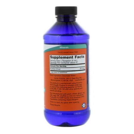 Now Foods Silver Sol (Suplemento de Prata) - 237ml: Pureza e Bem-Estar - Imagem 2