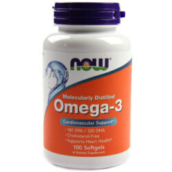 Ômega 3 Now Foods 100 Cápsulas Gel: Saúde Cardiovascular e Bem-Estar