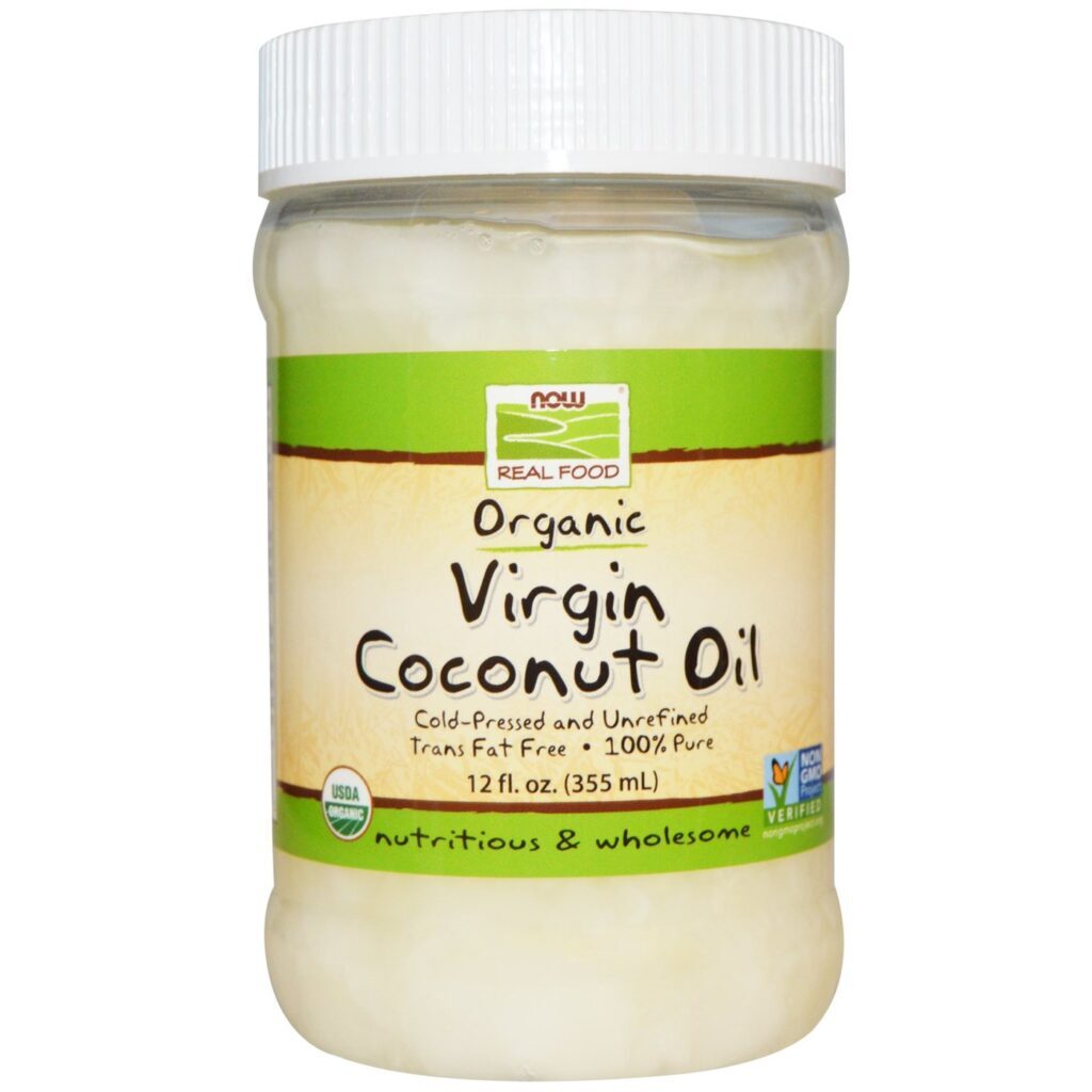Now Foods Óleo de Coco Virgem Orgânico 355 ml: Puro, Versátil e Essencial para sua Saúde e Beleza