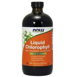 Now Foods Clorofila Líquida 473 mL - Purificação e Energia Natural