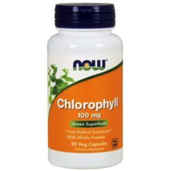 Now Foods Clorofila 100 mg - 90 Cápsulas: Vitalidade e Bem-Estar Natural