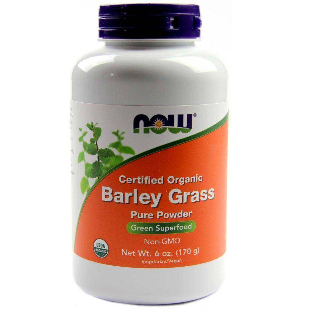 Now Foods Grama de Cevada Orgânica Pura em Pó - Nutrição Verde Essencial 170g