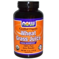 Now Foods Trigo Grass Juice 118 ml - Suco de Capim Trigo Puro para Vitalidade