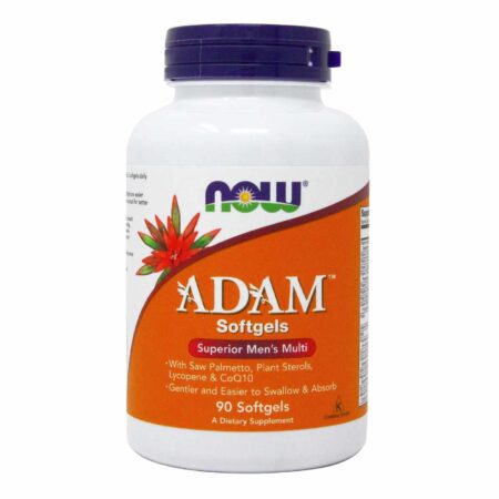 Now Foods, Adam Multivitamínico Masculino - 90 Cápsulas em Gel