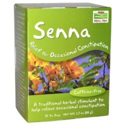 Now Foods Chá de Senna - 24 Saquinhos para Bem-Estar Intestinal no Brasil