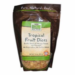 Now Foods Tropical Fruit Corta 16 Onças (454g) - Sabor Exótico e Natural