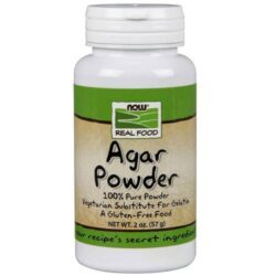 Now Foods Agar em Pó - 57g: Gelificante Natural e Versátil