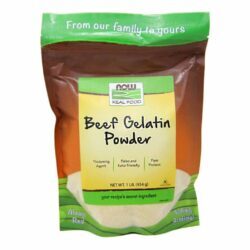 Now Foods Gelatina Bovina em Pó 100% Pura - 454g: Colágeno Puro para sua Saúde e Beleza no Brasil