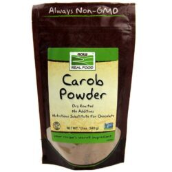Alfarroba em Pó Now Foods - 340g: Alternativa Saudável ao Cacau e Chocolate
