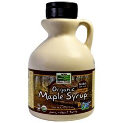 Now Foods Xarope de Bordo Orgânico Grau A 473ml (16 fl oz) - Puro Sabor Natural Brasileiro