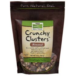 Now Foods Crunchy Clusters Amêndoas Crocantes 255g - Snack Saudável e Saboroso no Brasil