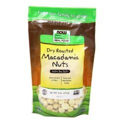Now Foods Nozes de Macadâmia Assada 255g: Sabor e Nutrição para o Brasil