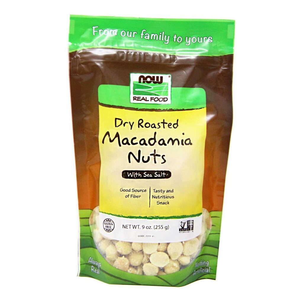 Now Foods Nozes de Macadâmia Assada 255g: Sabor e Nutrição para o Brasil