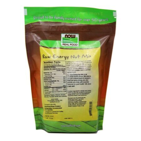 Now Foods Mix Energético de Nozes - Sem Sal - 454g: Nutrição Pura para o Seu Dia - Imagem 2